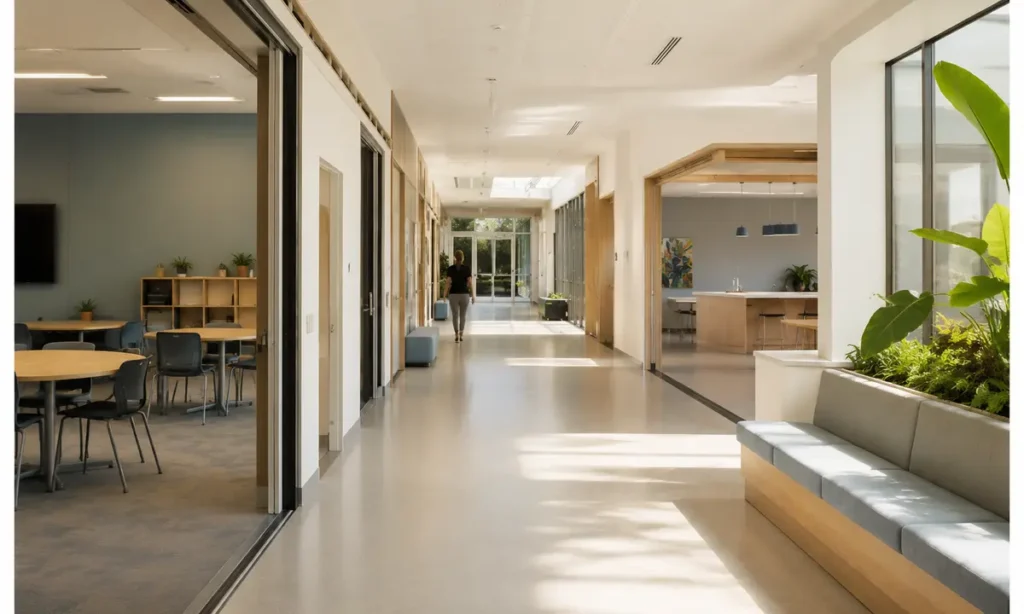 Education and community facility requiring workplace safety support